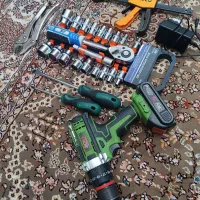 دریل شارژی و آچار ابزار