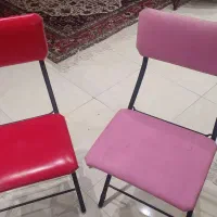 دوتا صندلی مسافرتی وصندلی آبی کودک وآباژورایستاده|صندلی و نیمکت|تبریز, |دیوار