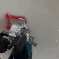 شیار زنی ،(کنده کاری تاسیسات برق ) بدون گردو خاک