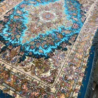 (فرش فرزین) تک۶متری خطیبی۴۰رج کلا ابریشم، تبریز|فرش|تبریز, |دیوار
