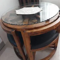 میز غذاخوری ۴ نفره|میز و صندلی غذاخوری|محمدیه-قزوین, |دیوار