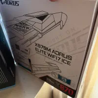 x870 aorus wifi7 ice مادربورد گیمینگ رده بالا