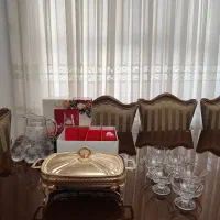 ظرف و ظروف بلور کریستال سیلور