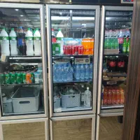 یخچال ایستاده(دو طرف نما)