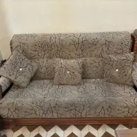 مبل راحتی ۷ نفره دست دو با کیفیت بالا|مبلمان خانگی و میز عسلی|شاهین‌شهر, نظامی|دیوار