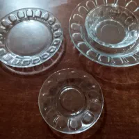 سرویس شیشه 30نفر ده حدی صفری دا|ظروف سرو و پذیرایی|مهاباد (آذربایجان غربی), |دیوار