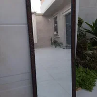آیینه با قاب چوبی در گراش  به ابعاد ۹۰ در ۳۵ سانت
