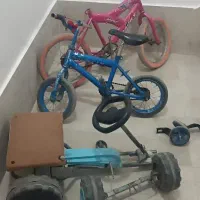 دو تا دوچرخه ۱۲ و ۱۶ + ۴چرخ زیر قیمت