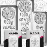 شمش نقره ندیر ساچمه نقره