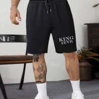 شلوارک مشکی سوپر پنبه و مراکشی