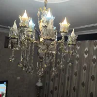 یک‌جفت لوستر برنز به ،لوستر آشپزخانه و دیوار کوب