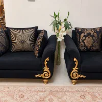 مبل ۶ نفره مشکی
