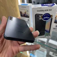 Samsung A34 5G مشکی 128/8 تمیز و بدون|موبایل|سنندج, |دیوار