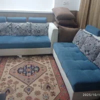 مبلمان راحتی ۷ نفره|مبلمان خانگی و میز عسلی|شیراز, چوگیاه‎|دیوار
