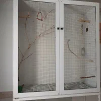 قفس چوبی بزرگ
