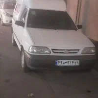 راننده همراه با پراید وانت مسقف