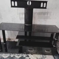 آینه قدی ومیز شیشه ای تلویزیون