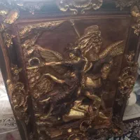 تابلو سه بعدی طلایی