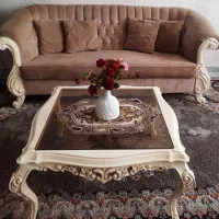 مبل کلاسیک 8 نفره در حد نو|مبلمان خانگی و میز عسلی|قره ضیاالدین, |دیوار