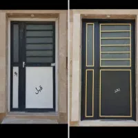 نقاشی ساختمان ودروپنجره (اینستا rangkar73)|خدمات پیشه و مهارت|سیریک, |دیوار