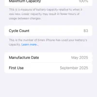 آیفون۱۶پرومکس256zaمشکی