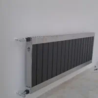 رادیاتور پره ای دور استیل|آبگرمکن، پکیج، شوفاژ|همدان, |دیوار