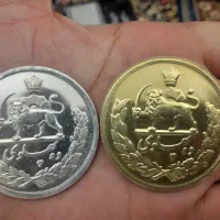 دو عدد سکه جفت|کلکسیون سکه، تمبر، اسکناس|قزوین, |دیوار