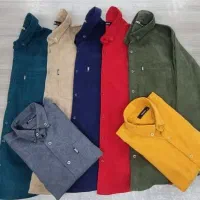 پیراهن مردانه مخمل کبریتی در رنگ های مختلف