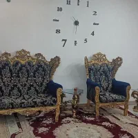 مبلمان ۹ نفره سلطنتی با میز ناهار خوری ۸ نفره|مبلمان خانگی و میز عسلی|ورامین, ورامین|دیوار