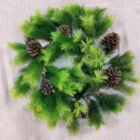 درخت کاج مصنوعی ریسه کاج کریسمس یلداتزیینات ویترین|گل مصنوعی|مشهد, الهیه|دیوار