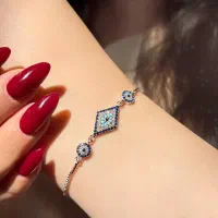 دستبند نقره قلب تاجدار انگشترتاج کادو ناب تولد3184|بدلیجات|تبریز, |دیوار