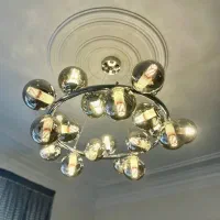 لوستر مولکولی نو وارداتی .ایرانی نیست|لوستر و چراغ آویز|تهران, فردوس|دیوار