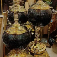 جار طلا مشکی، شکلات خوری دکوری جهیزیه|ظروف سرو و پذیرایی|تبریز, |دیوار