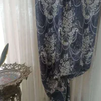 پرده دکور و کامل جنس حریرو کتان ترک