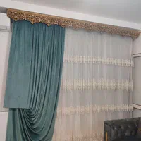 فروش پرده سالم قابل تبدیل به پرده ی پانچ و مینیمال|پرده، رانر، رومیزی|شیراز, حجت آباد|دیوار