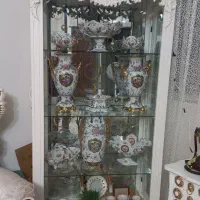 تابلوفرش باشیشه ، میزتلویزیون ،بوفه چوبی ،ساعت