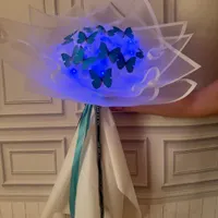 دسته گل پروانه ای ترند|گل مصنوعی|شیراز, تاچارا|دیوار