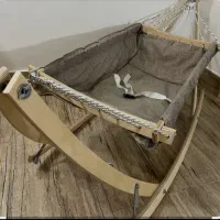 گهواره سنتی بانوج طرح ملورین|تخت و صندلی بچه|تهران, صاحب الزمان|دیوار