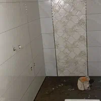 بناه کاشی سرامیک ساخته سوله دان سیمانکاری|خدمات پیشه و مهارت|رستم‌آباد, |دیوار