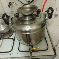 کتری شیر دار سماوری