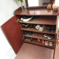 جا کفشی همراه اینه|جاکفشی، کمد، دراور|هشتگرد, سیف آباد|دیوار