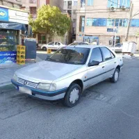 پژو ۴۰۵ نقره ای مدل ۹۱ دوگانه سوز شرکتی داخل کرم