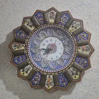 ساعت خاتم کاری و میناکاری