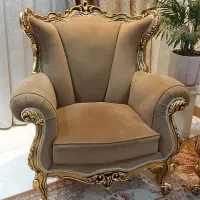 مبلمان ۷ نفره نیمه استیل ورق طلا|مبلمان خانگی و میز عسلی|ری, شهادت|دیوار