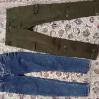 شلوار جین،کتان،پارچه ای نوی نو