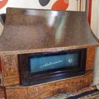 بخاری گازی شومینه دار