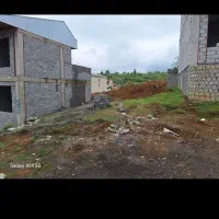 زمین مسکونی ۱۲۴ متر با بحر ۱۰ متر کیش،پشت