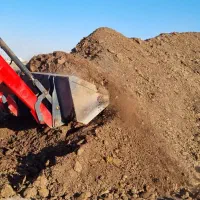 کود گاوی وخاک باغچه نیسانی،کامیونی|خدمات باغبانی و درختکاری|تنکمان, |دیوار