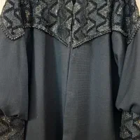مانتو مجلسی قواره آزاد خرج کار مخمل سوزن دوزی
