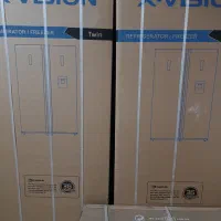 یخچال و فریزر ایکس ویژن ، استیل نقره ای